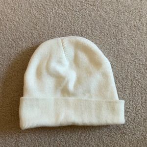 White beanie